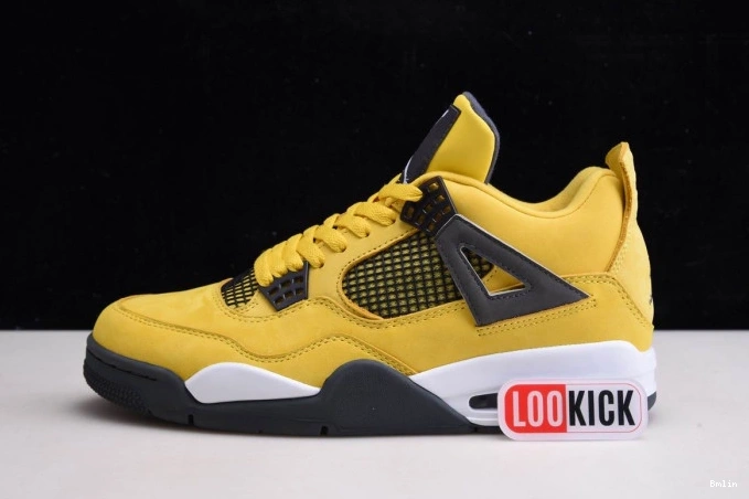 Bmlin Shoes 4 Retro Jordan Air CT8527-700 Lightning 0729